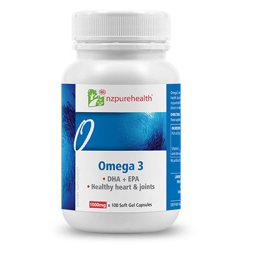 Omega 3 | Cardio Vascular Health | – NZ Pure Health